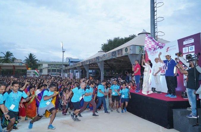 Taneira Saree Run, Bangalore, 2023