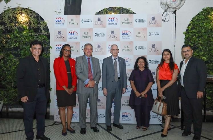 Mr. Clay Hamilton, Minister-Counselor for Agricultural Affairs along with other members of USAPEEC and USDA