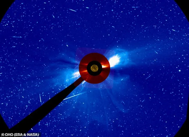 Solar eruption detected on Earth, Moon, and Mars.