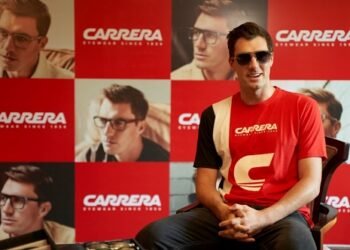 Pat Cummins, Brand ambassador of Carrera Eyewear