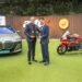 From L to R: Vikram Pawah, President & CEO, BMW Group India, receiving the 'Best of 2023' award(s) from Dhruv Behl, Founder and Editor-In-Chief, autoX
