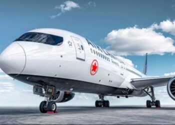 He fell 20 feet to the tarmac and sustained injuries after the incident of jumping of Air Canada