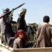 Yemen's Houthis supporting Gaza's Palestinians vow to counter attack despite US and British air strikes.