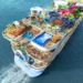Royal Caribbean's 'Icon of the Seas' cruise ship, the world's largest, sets sail from Miami with cutting-edge technology and environmentally friendly features.
