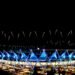 Police report over 8 injuries in collapse of temporary structure near Gate 2 of Jawaharlal Nehru stadium.