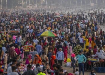 India last year surpassed China to become the world’s most populous country