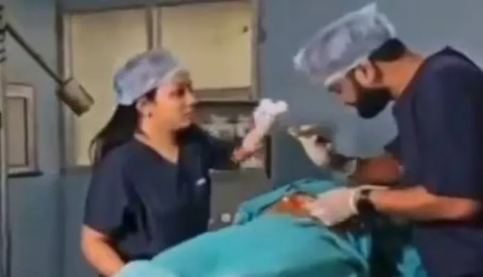 The pre-wedding photoshoot at operation theatre was captured on video and circulated on social media, which sparked outrage and led to swift action by the Karnataka government.