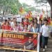 Tipra Motha’s student wing TISF declares an indefinite road and rail blockade from February 12 to press for the demand that students be allowed to write Kokborok language papers in Roman script in the upcoming board exams.