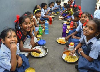 Nearly 60 children of a middle school in Bihar’s Araria district fell sick due to alleged food poisoning after consuming the midday meal on Wednesday, though the school administration rejected the allegation and said that the children fell sick after attending a village feast.