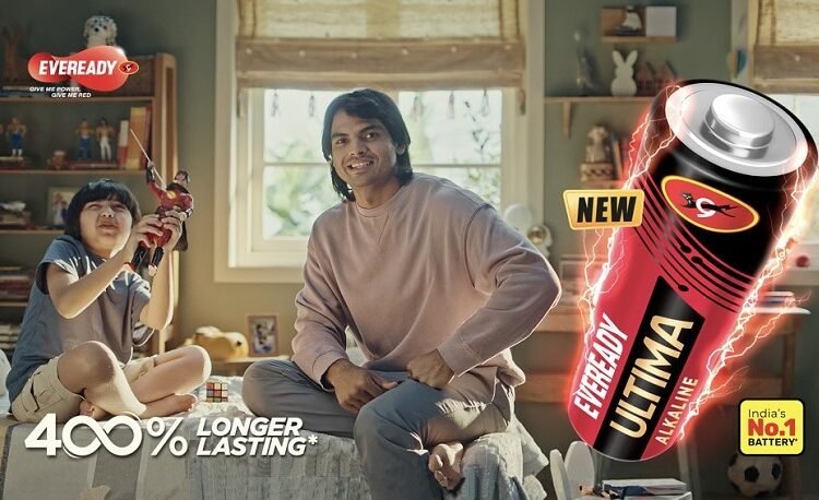 Neeraj Chopra Features in the Latest TVC of Eveready’s Ultima Alkaline battery